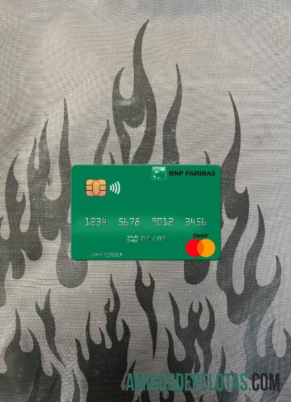 Mauritânia BNP Paribas Mastercard Photolook Frente exemplo real